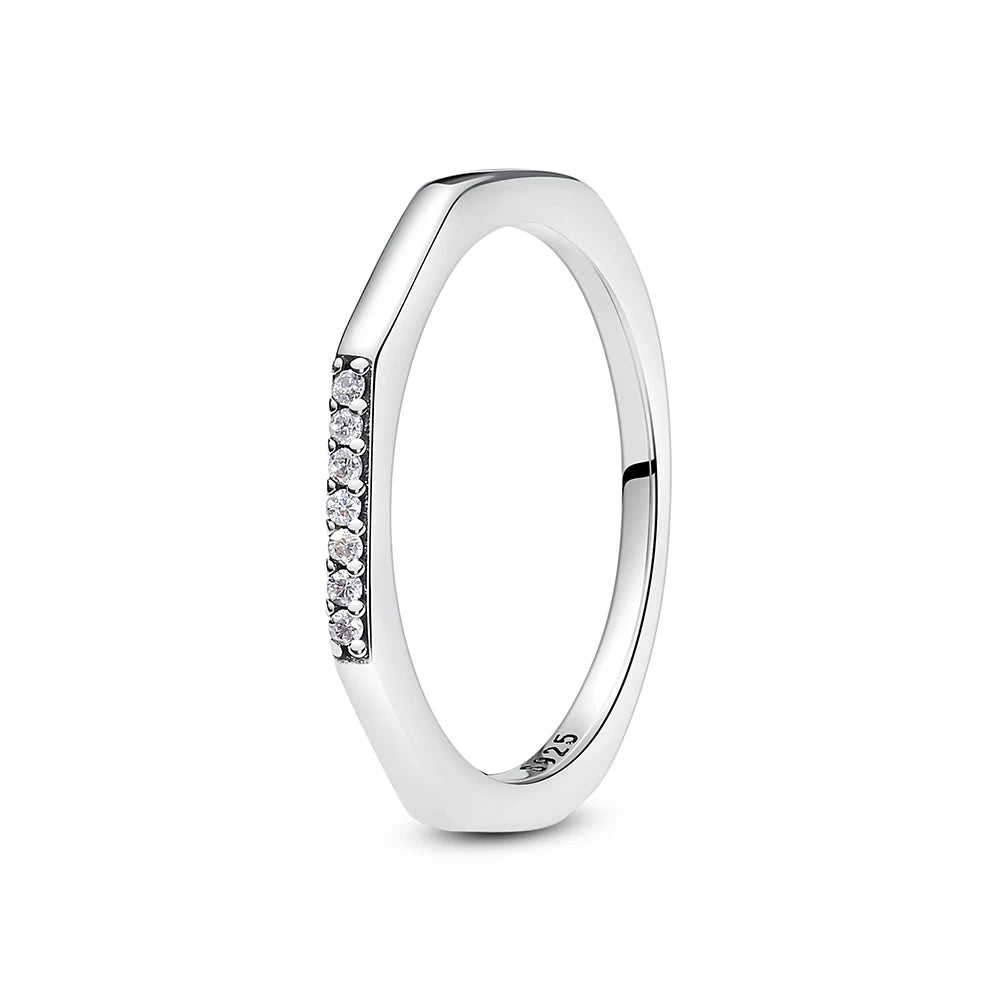 925 Sterling Silver Crown Heart Ring