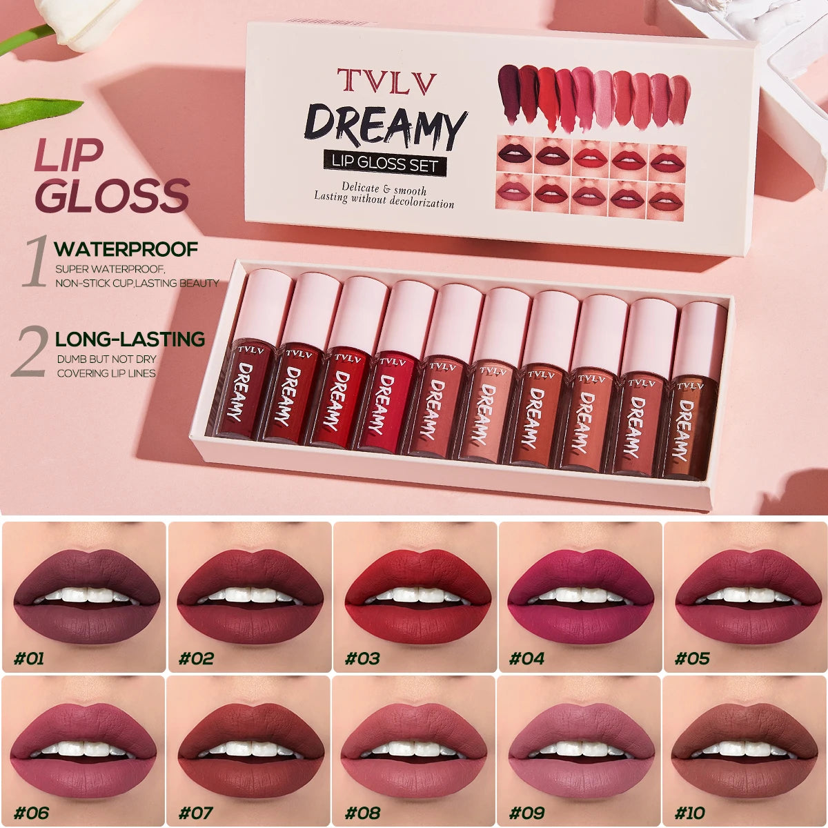 tVLV DREAMY Glow Lipstick Set