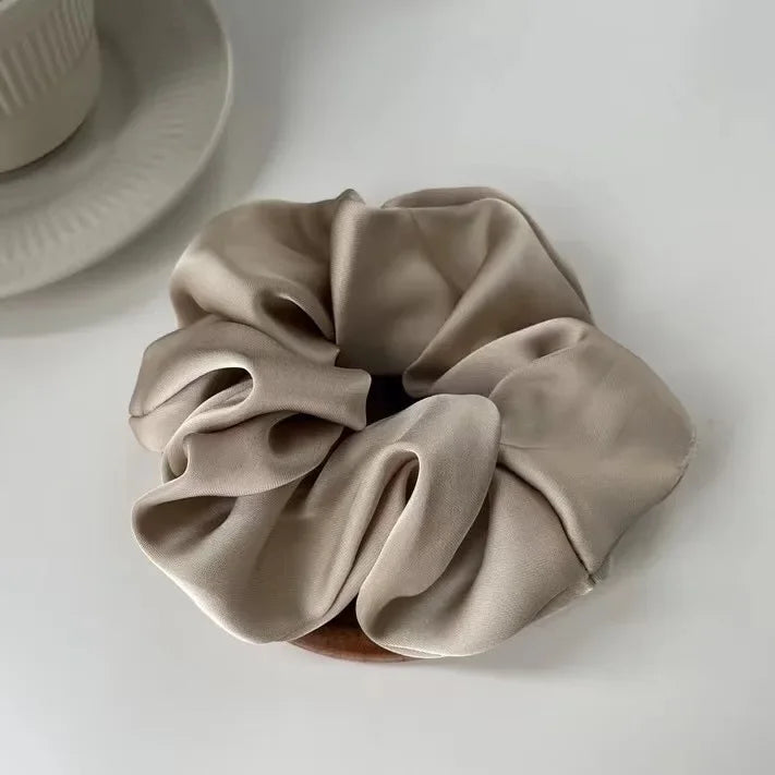 1pcs Women Silk Satin Scrunchies