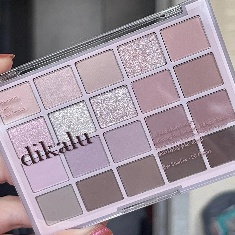 Calm Tone Brown Pink Palette