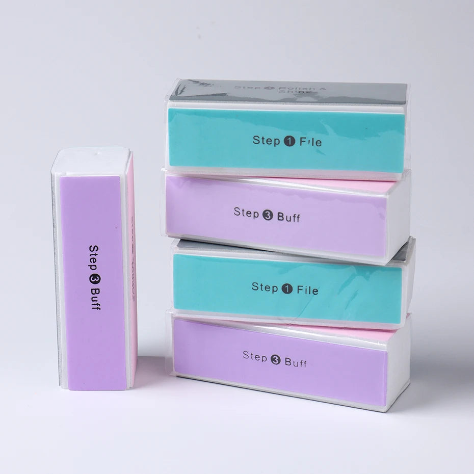 5 Pcs Nail Buffer Block Set