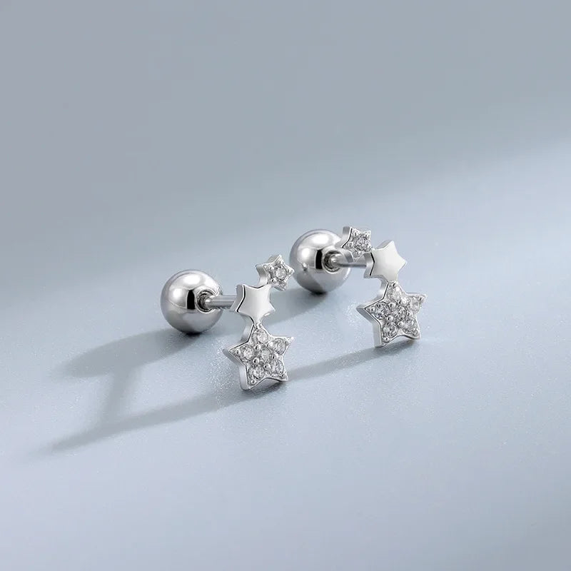 Heart Stud Earrings