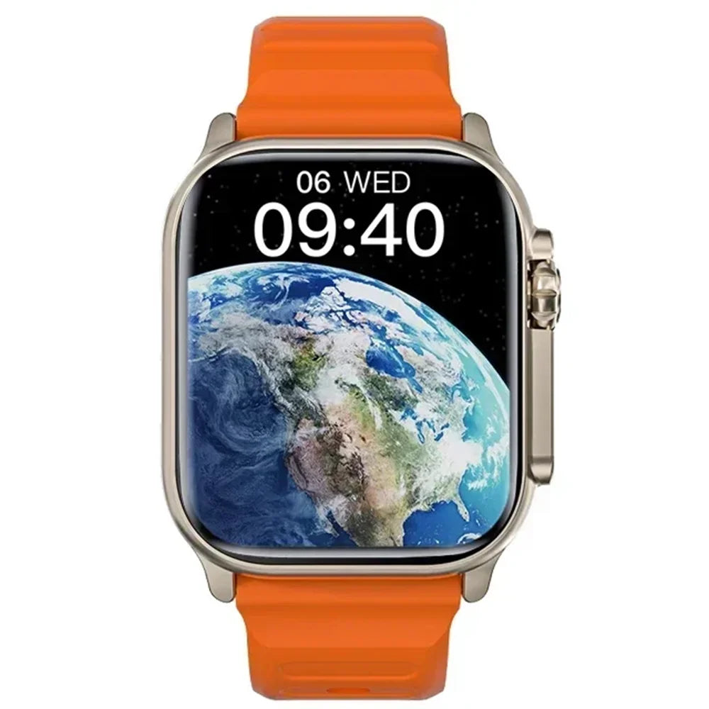 LAXASFIT Smartwatch – calls, messages & heart rate tracking.