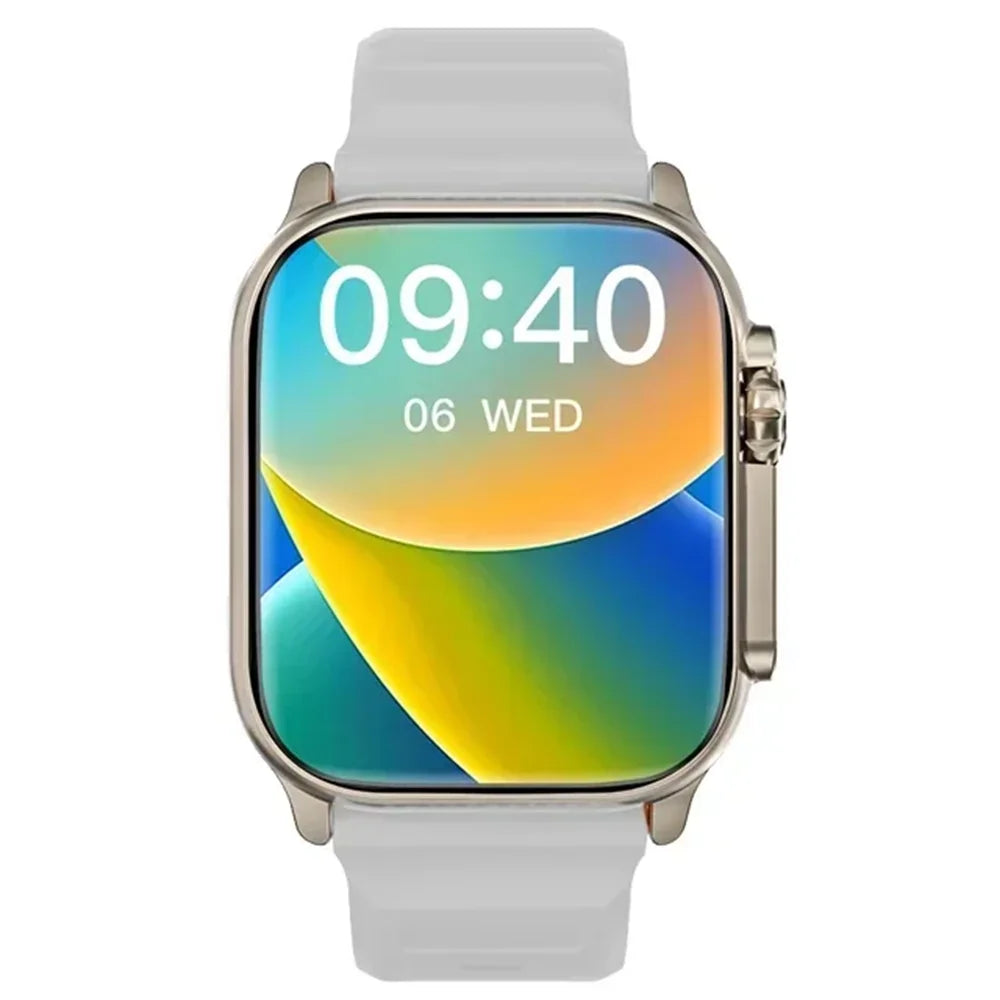 LAXASFIT Smartwatch – calls, messages & heart rate tracking.