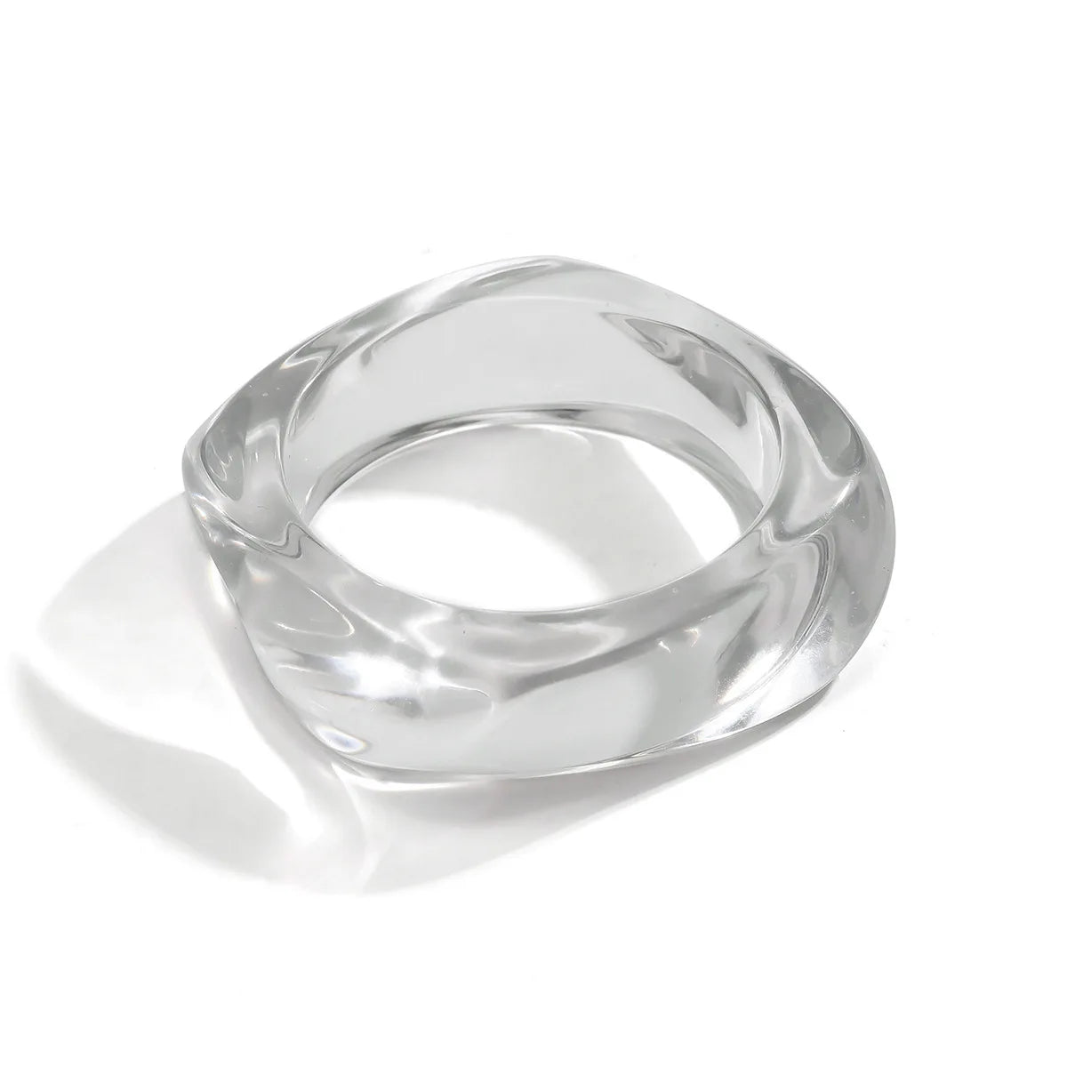 Vintage Punk Resin Acrylic Bangle Bracelet