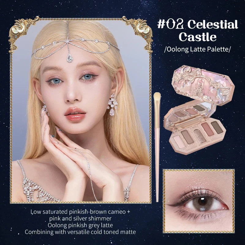 Elegant Mermaid Sparkle Palette
