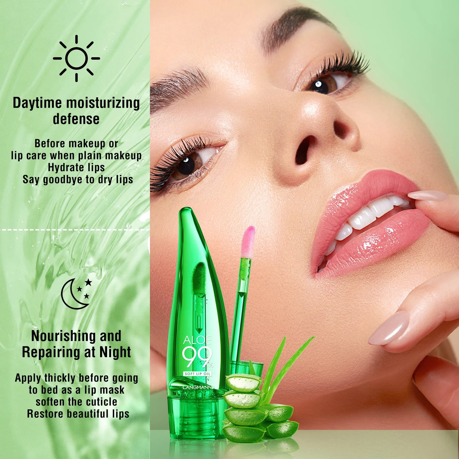 Aloe Vera Glow Lip Glaze