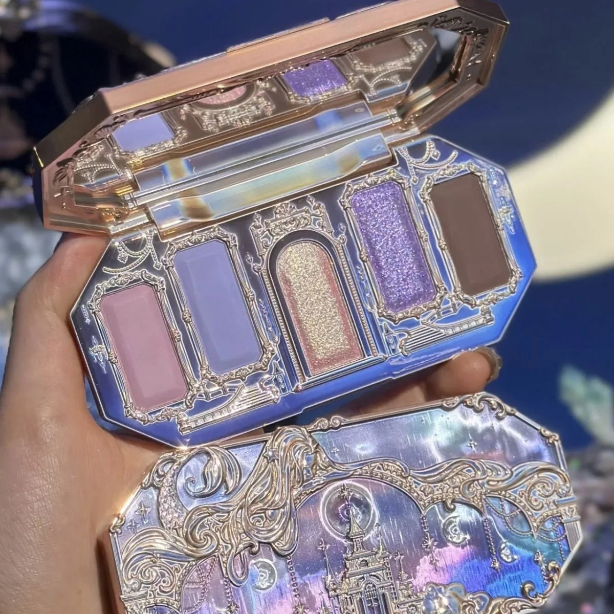 Elegant Mermaid Sparkle Palette