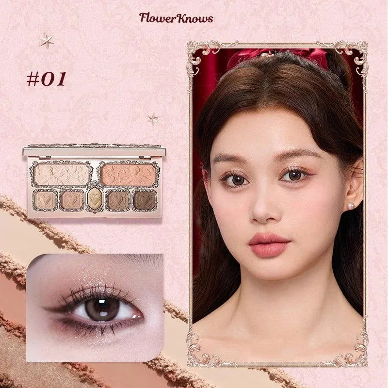 Elegant Mermaid Sparkle Palette