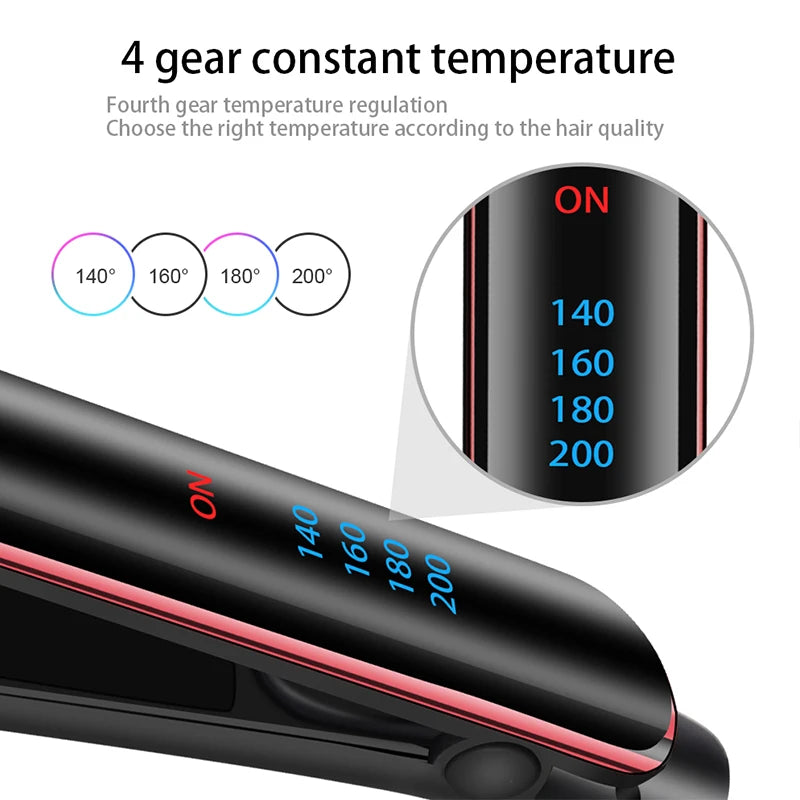 Ceramic Hair Straightener & Curler