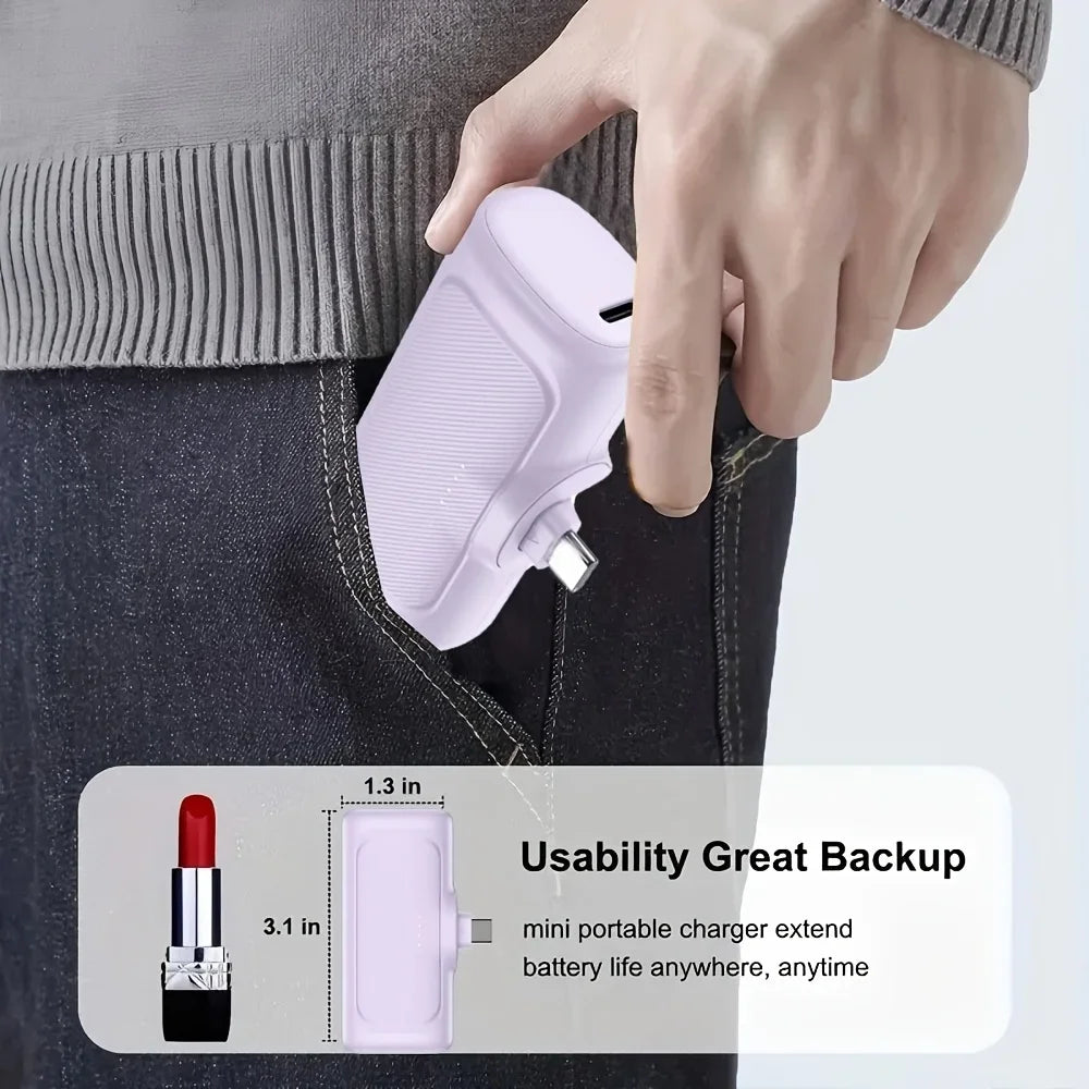 Mini Portable Fast Charging Power Bank