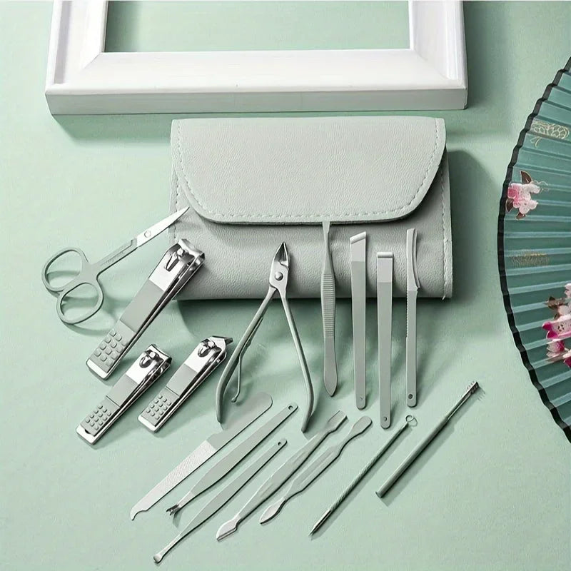 Professional Nail Clippers & Cuticle Nippers Set