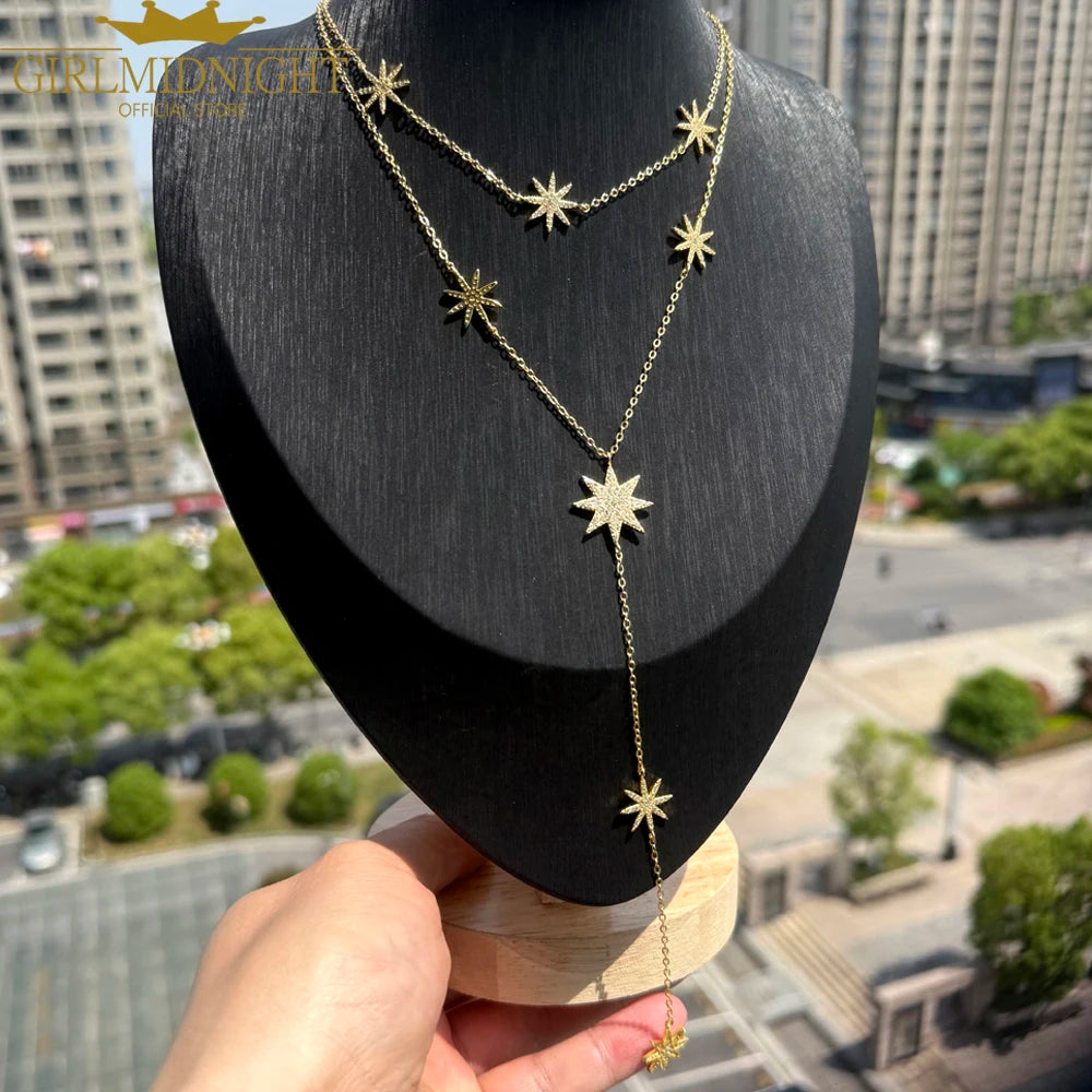 North Star Charm Necklace