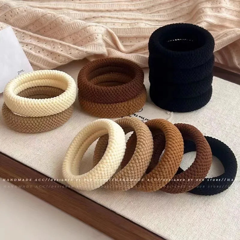 5/10 Mix Color High Elasticity Thickened Scrunchies