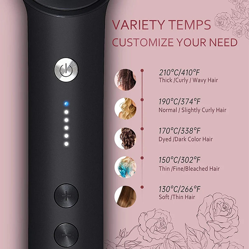Professional PTC Fast Heating Hair Straightener Comb