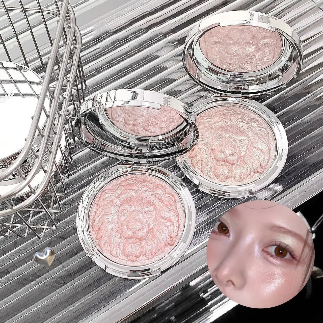 Velvet Shine Pink Highlight Palette
