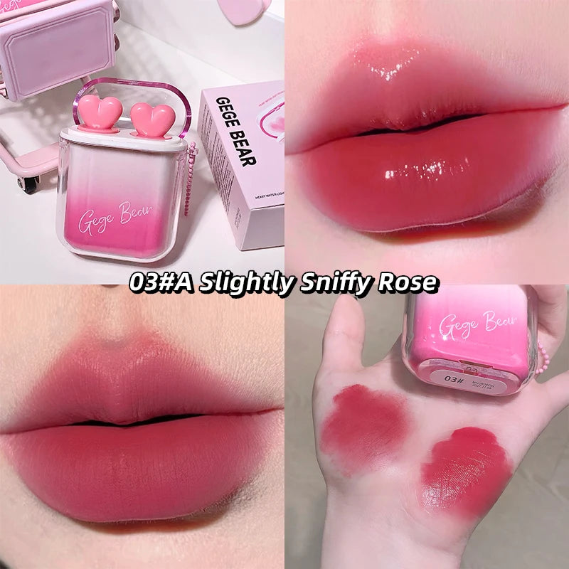 Cute Bear Lip Glaze Set