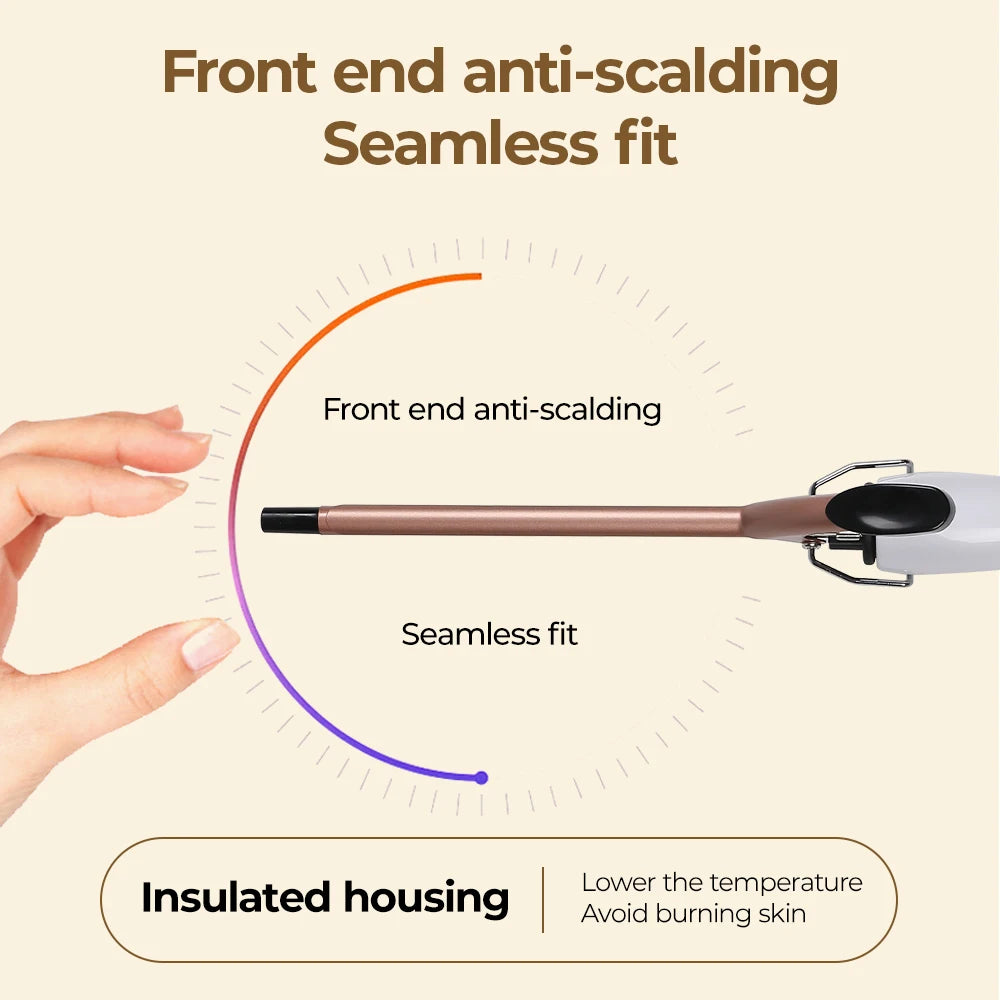 Ceramic Perm Rod 0.51 Inch Hair Curling Iron