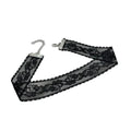 Black Lace Flower Choker Necklace