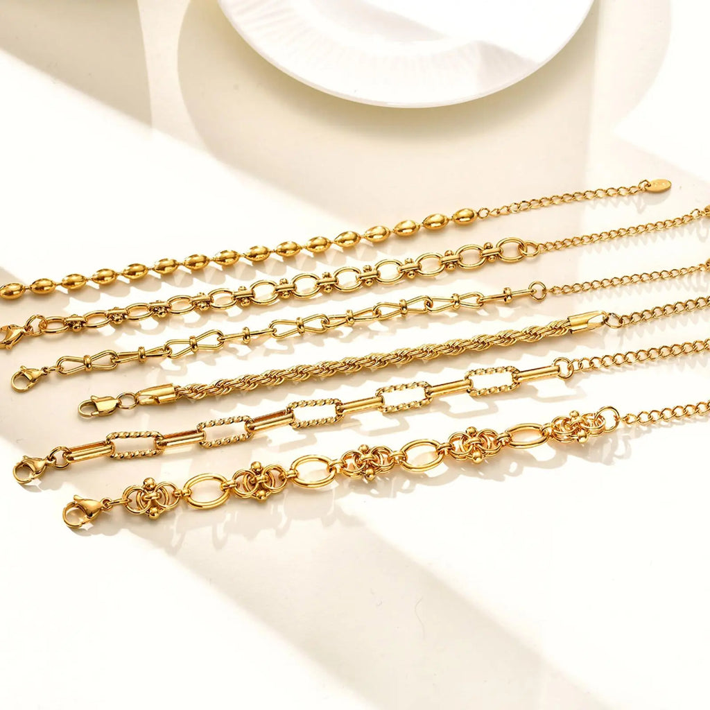 Chunky Stainless Steel Link Chain Bracelet
