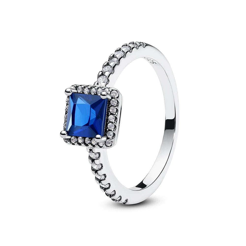 925 Sterling Silver Crown Heart Ring