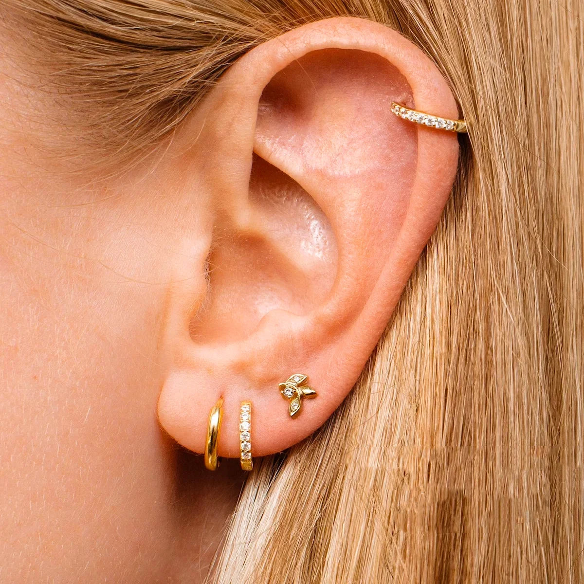 316L Stainless Steel Minimalist Hoop Earrings