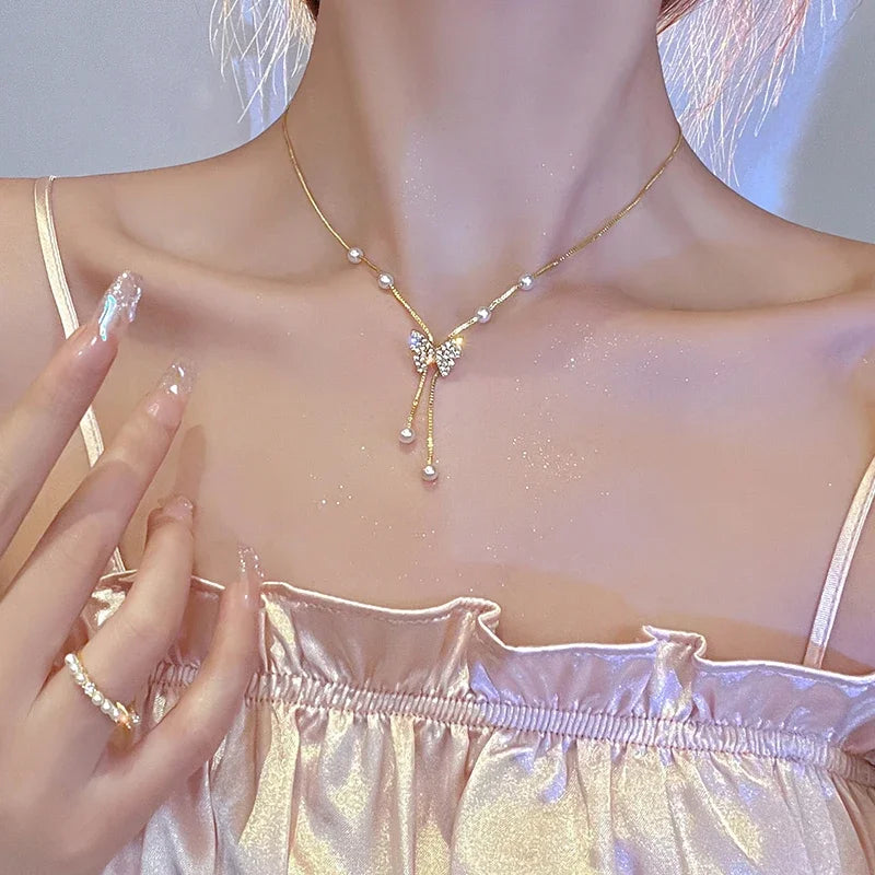 Hollow Love Heart Pendant Necklace