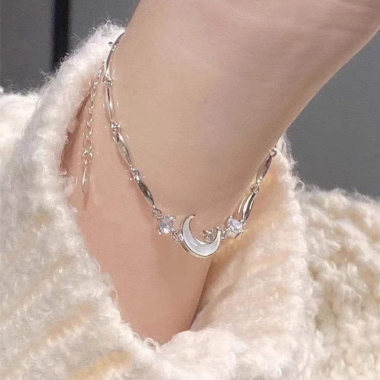 Cherry Blossom Bow Zircon Bracelet