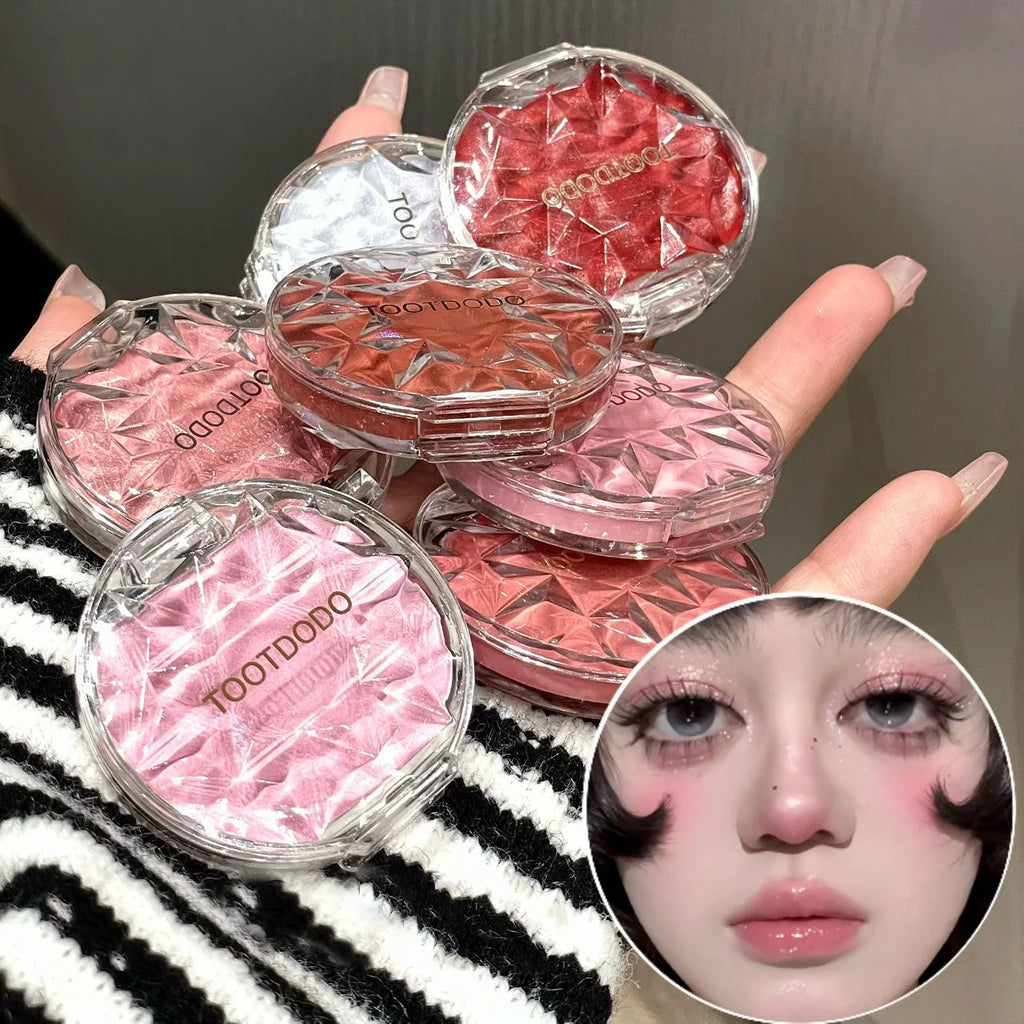 Ice Glow Peach Pink Palette