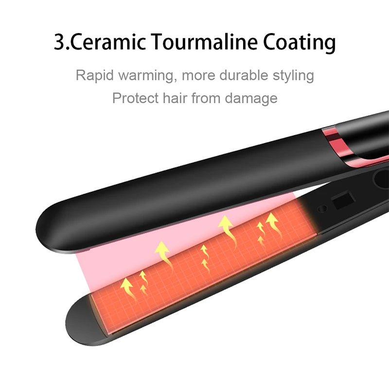 Ceramic Hair Straightener & Curler