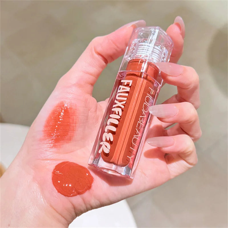Huda Beauty Faux Filler Shiny Non-Sticky Lip Gloss