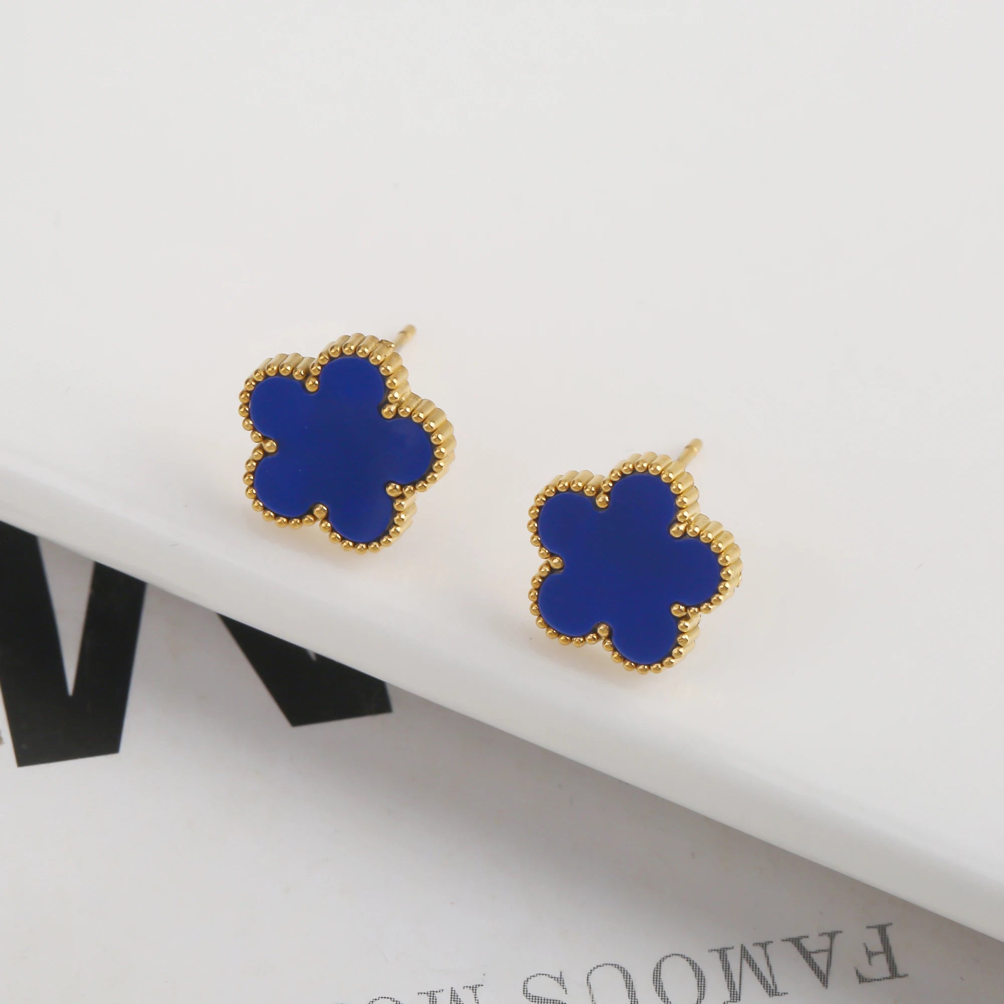 Stainless Steel Clover Flower Bracelet
