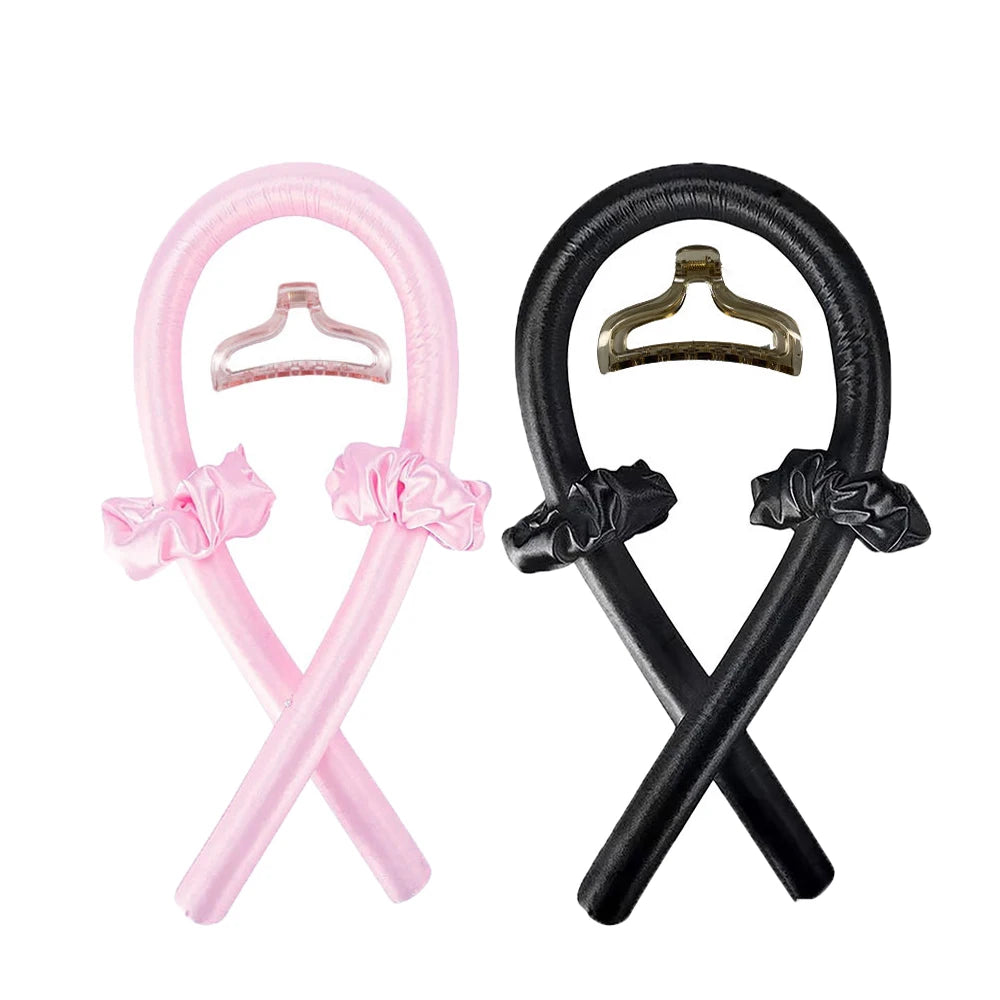 1-2 Set Heatless Curling Rod Headband