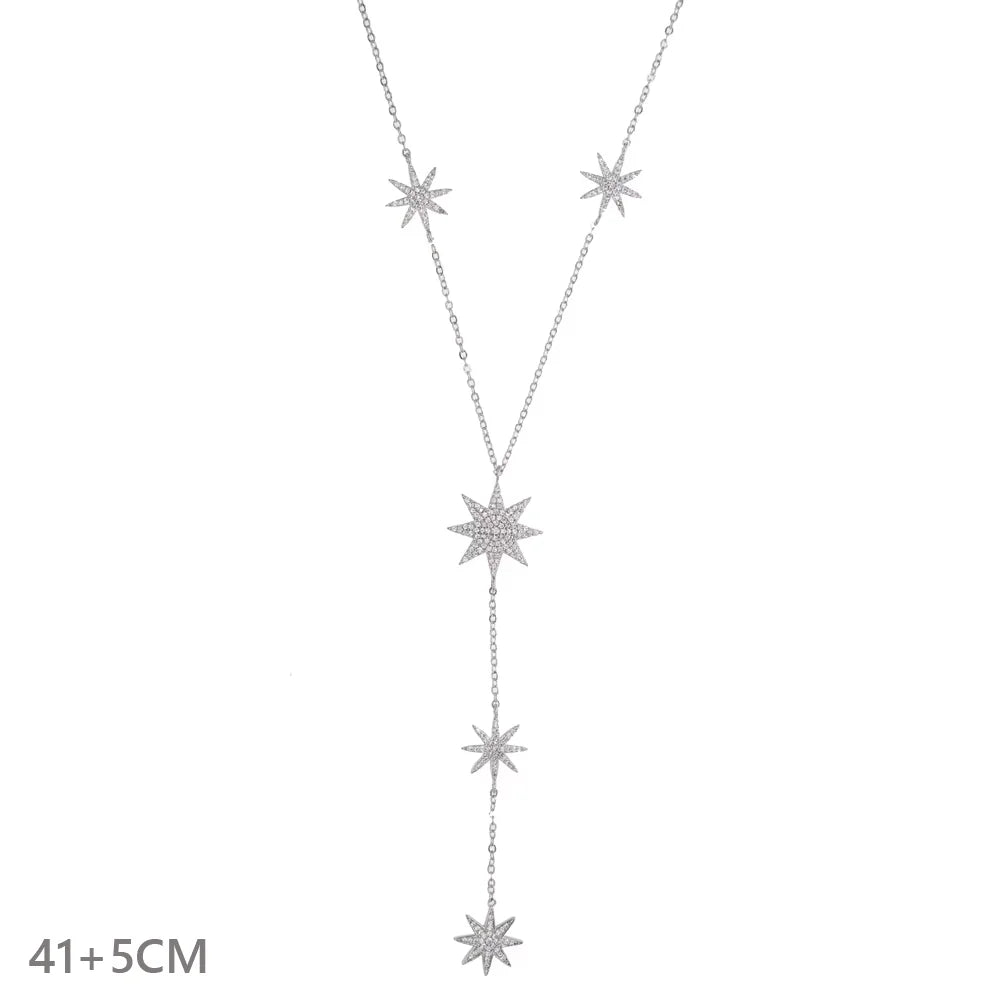 North Star Charm Necklace