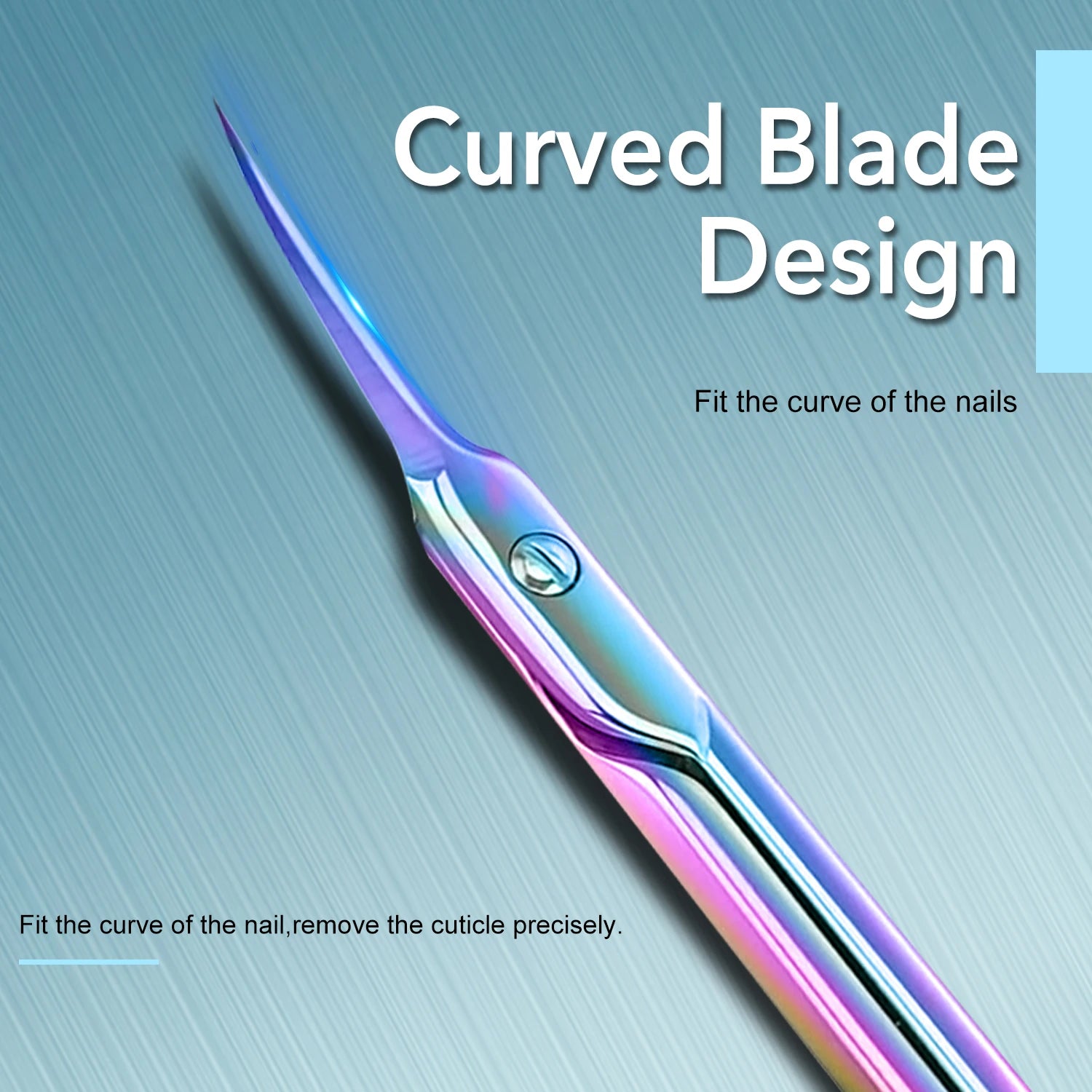 1Pcs Nail Cuticle Scissors