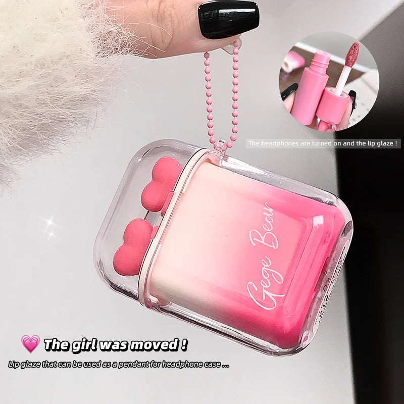 Cute Bear Lip Glaze Set