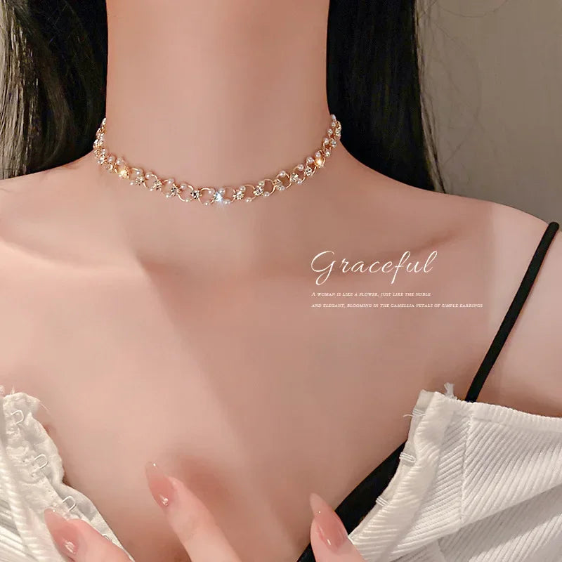 Hollow Love Heart Pendant Necklace