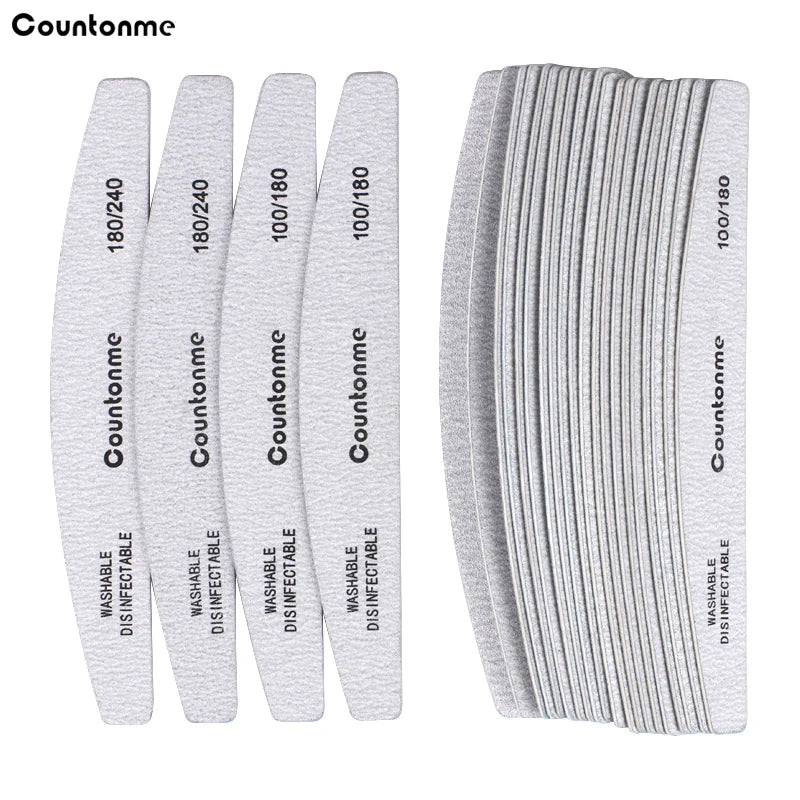 Professional Wooden Nail Files Set