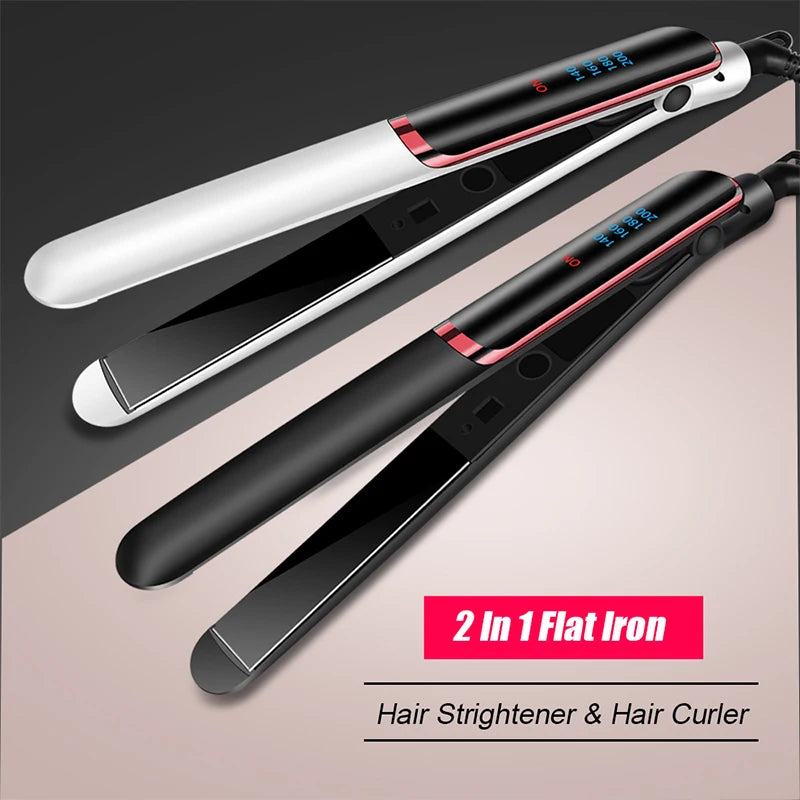 Ceramic Hair Straightener & Curler