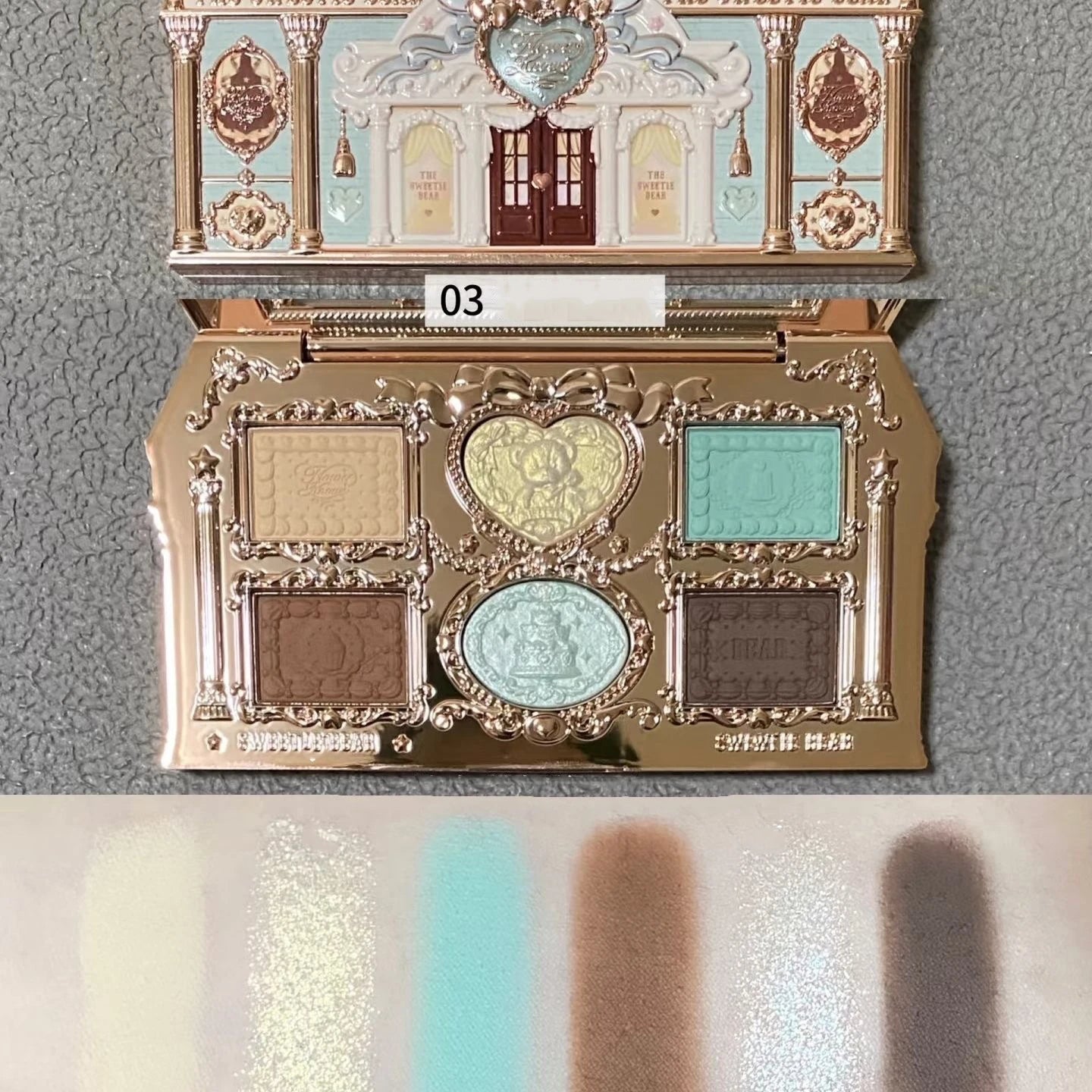 Elegant Mermaid Sparkle Palette