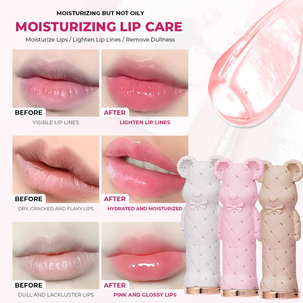 Beauty Glazed Bear Lip Glow Stick
