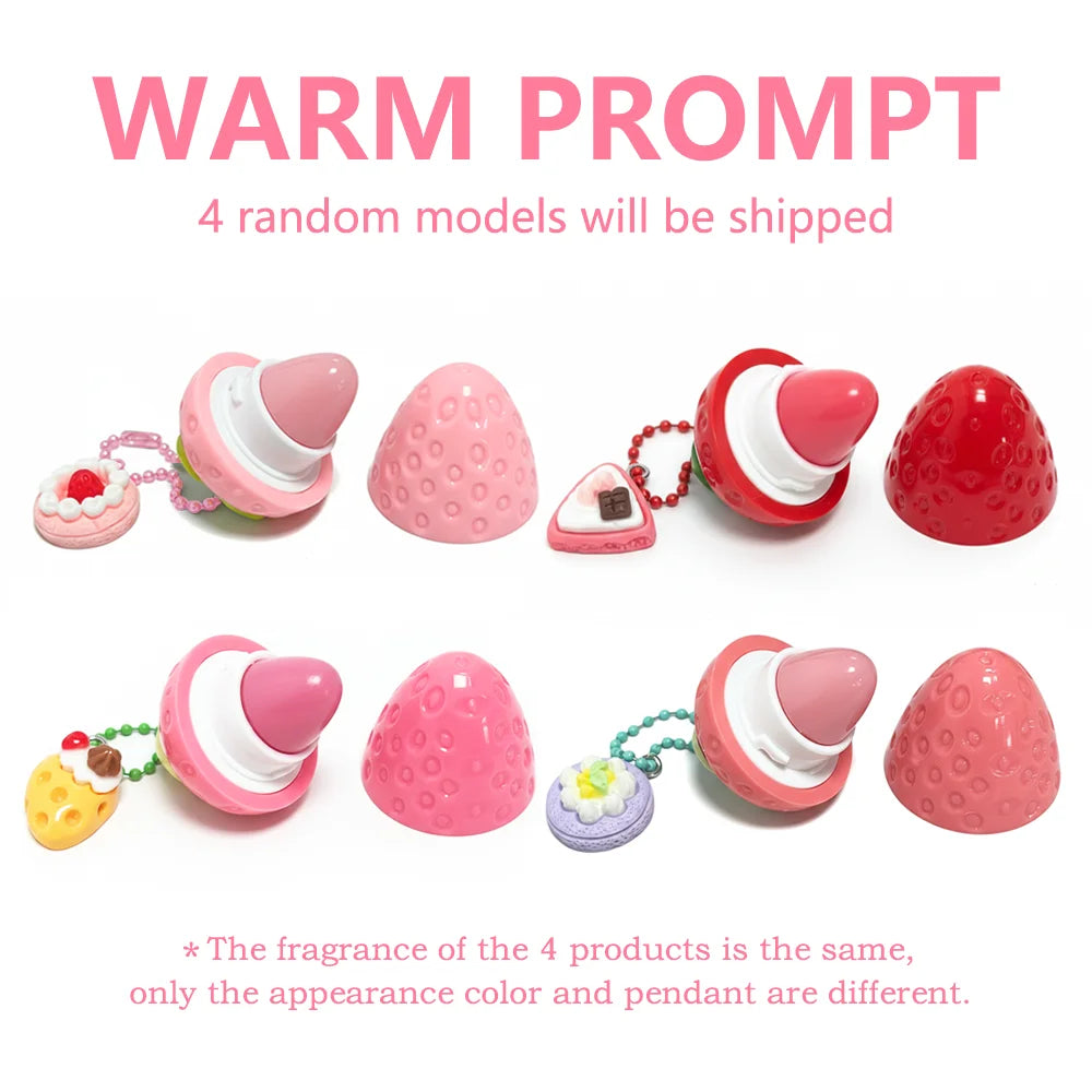 Strawberry Glow 4-Color Lip Balm