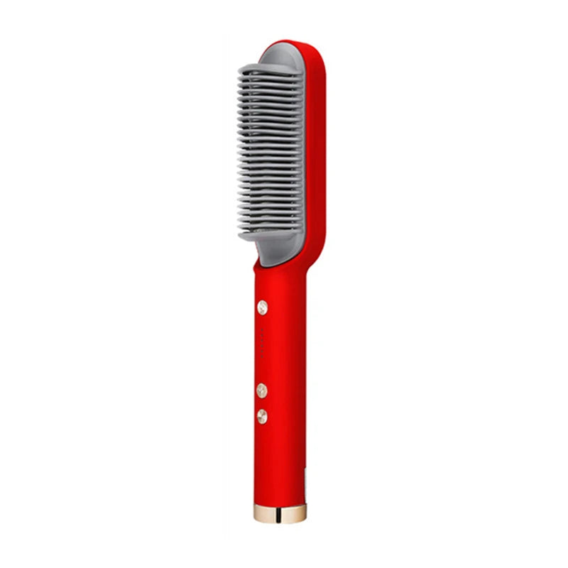 Professional PTC Fast Heating Hair Straightener Comb