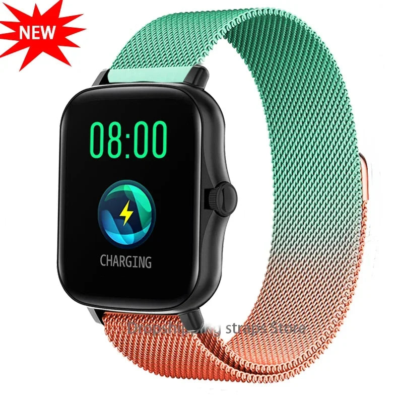 20mm/22mm Metal Magnetic Watch Strap for Amazfit GTS & GTR Series