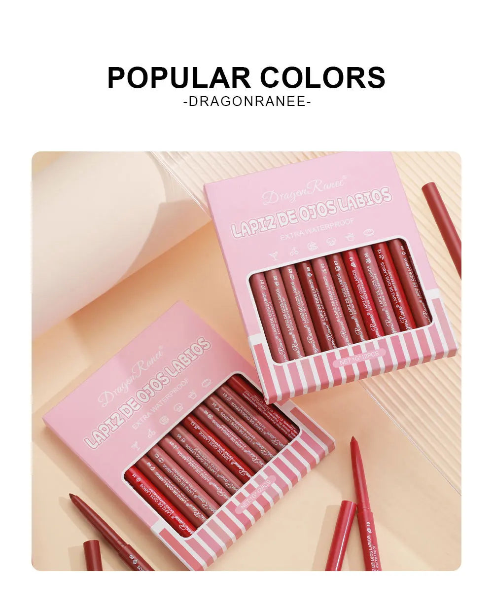 Pink Velvet Lip Set