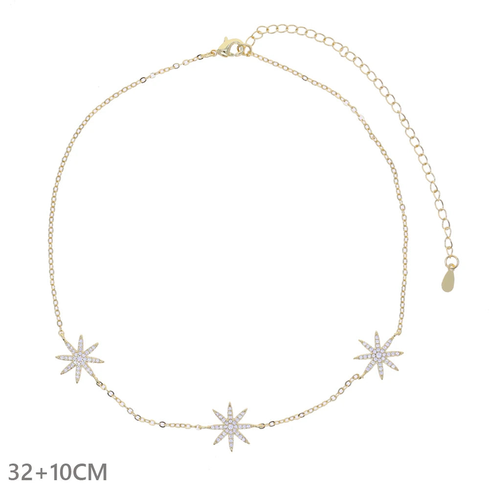 North Star Charm Necklace