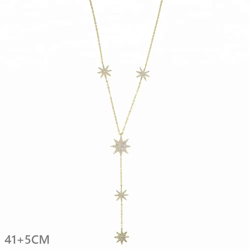 North Star Charm Necklace