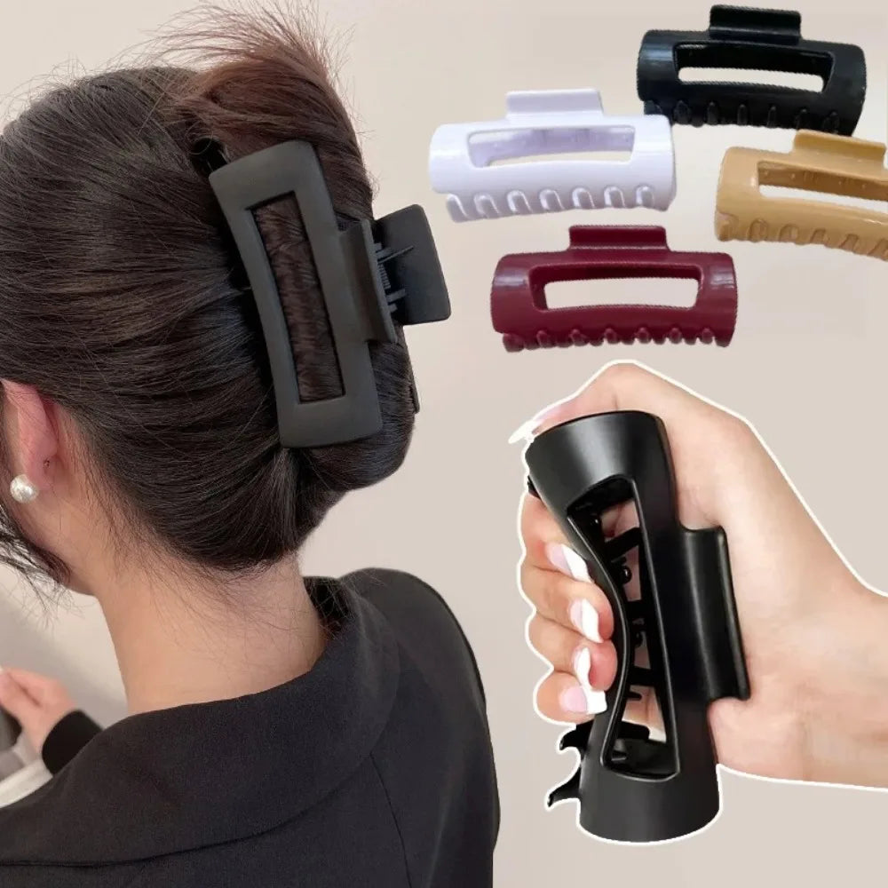Silicone Flexible Hair Claw Clips