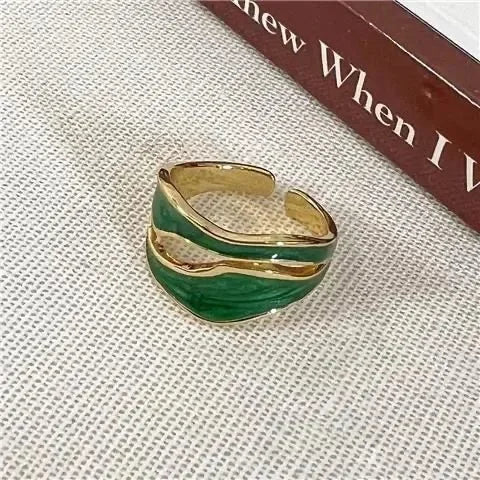 LATS Vintage Irregular Open Ring