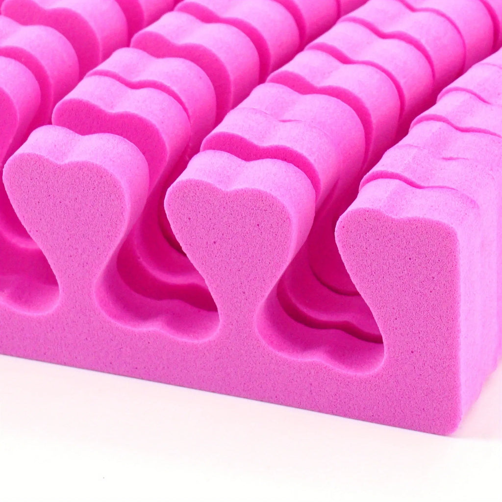 2/10/20/50/100PCS Pink Nail Art Toe Separators